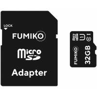 Карта памяти SDHCmicro Card 32Gb FUMIKO (FSD-08, Class 10, UHS-I, до 104MB/s, адаптер SD)