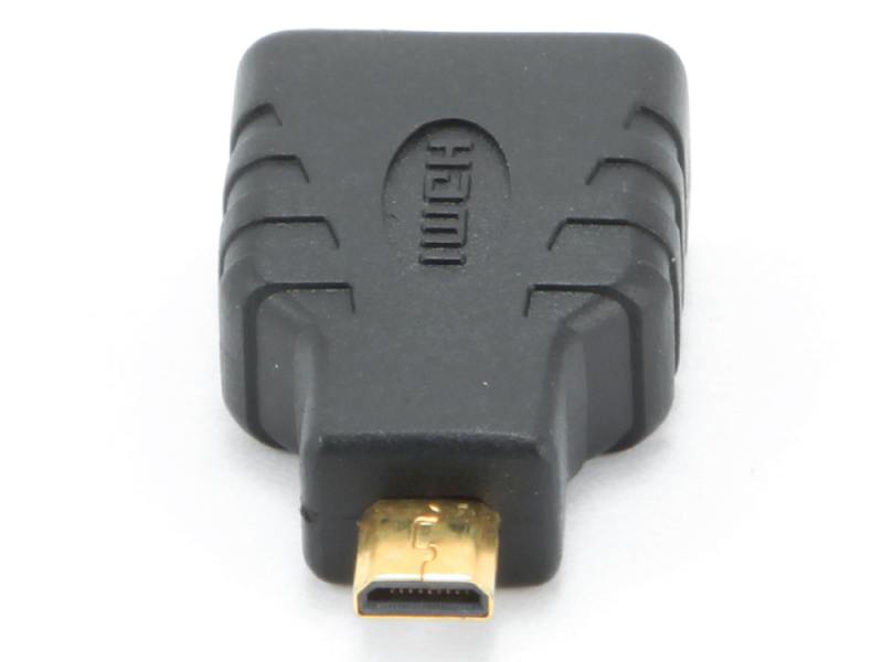 Переходник HDMI (f) - microHDMI (m) (A-HDMI-FD, black) Cablexpert