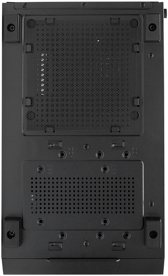 Корпус XASTRA A307M 2BK SI (без БП, mATX, USB3.0, 2x Fan, black)