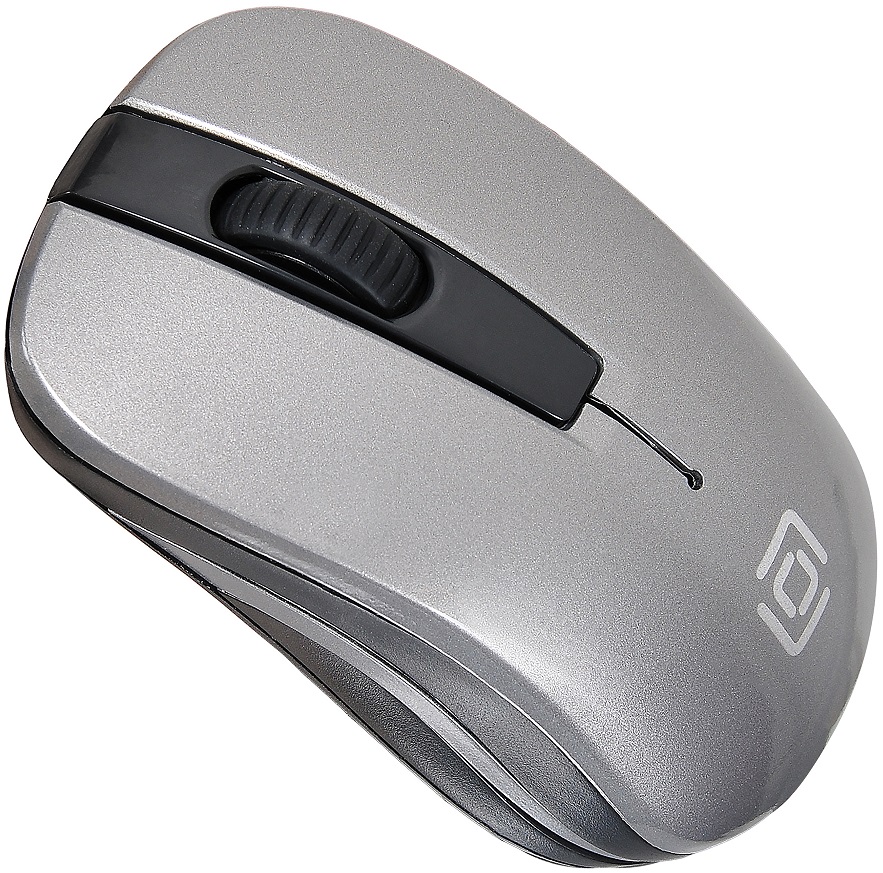 Мышь беспроводная Oklick 445MW (optical, 1600dpi, AA, black-grey)