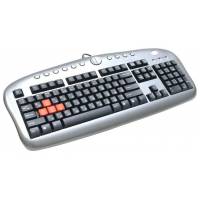 Клавиатура A4Tech KB-28GUSB (USB, игровая, мультимедийная, grey)