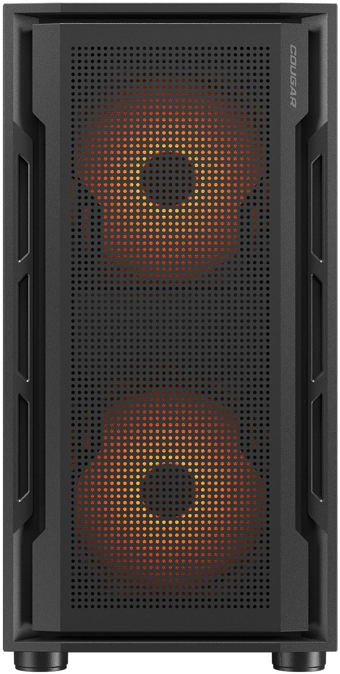 Корпус Cougar Uniface Mini RGB (без БП, mATX, USB3.0, 3x ARGB Fan, black)