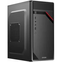 Корпус GINZZU D180 (без БП, mATX, no Fan, black)