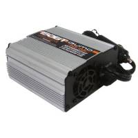 Преобразователь напряжения QUMO (12V входное, 220V выходное напряжение, в прикуриватель, USB, мощность 150W)