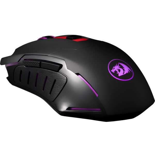 Мышь Redragon PEGASUS (USB, optical, 7200dpi, игровая, black-red)