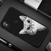 Чехол клип-кейс 109402 (для Xiaomi Mi A1, silicone, Cat, black)