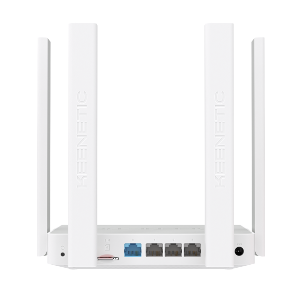 Роутер Keenetic Runner 4G (KN-2211) (300Mbps, 2.4GHz, 3 ports, 100Mbps, 4 внешние съёмные антенны 5dBi, 4G LTE, Micro SIM, white)