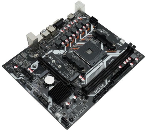 Материнская плата AFOX B450D4-MA5-V2 (AM4, mATX) RTL