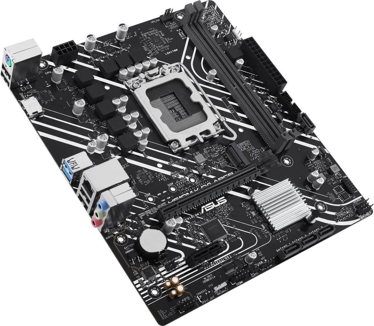 Материнская плата ASUS PRIME H610M-K D4 ARGB (s1700, mATX) RTL