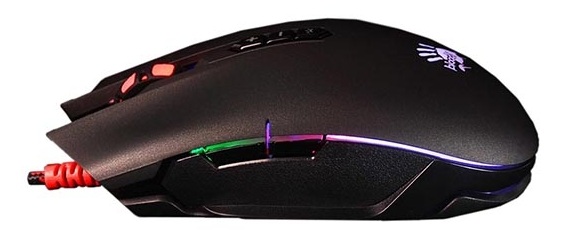 Мышь A4Tech Bloody Q80 (USB, optical, 3200dpi, игровая, black)