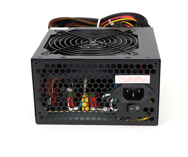Блок питания ZALMAN 600W (ZM600-GS2, 120mm, 20+4+4+4pin, 2*PCI-E 6pin, 6*SATA, 5*HDD, 1*FDD) RTL