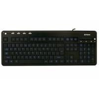 Клавиатура A4Tech KD-126-1 (USB, подсветка blue, black)