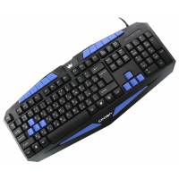 Клавиатура Crown CMKY-5006 (USB, влагоустойчивая, мультимедийная, black)