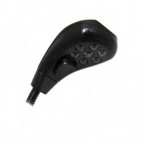 USB - лампа Qumo (7 диодов, гибкая на подставке с выключателем, black)