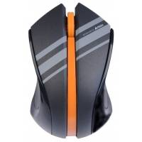 Мышь беспроводная A4Tech G7-310D-3 (optical, 2000dpi, 2*AAA, black-orange)