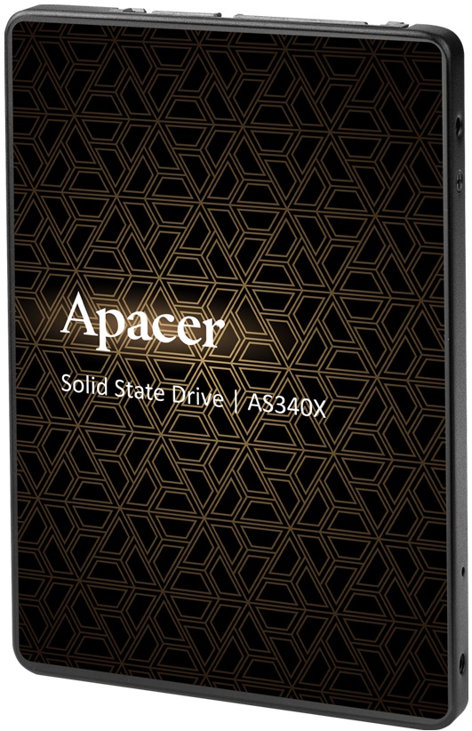 Накопитель SSD 2,5" 960Gb Apacer AS340X Panther (AP960GAS340XC-1, 550/520Mbs, SATA-3, 7mm)