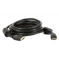 Кабель HDMIm-HDMIm 15.0м (APC-014-150, ver. 1.4b, Ethernet+3D, позолоченные разъёмы, 2 ферритовых фильтра, чёрный) 5bites