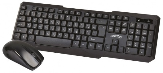 Клавиатура+мышь беспроводные Smartbuy ONE (SBC-230346AG-K, black)
