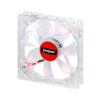 Вентилятор ExeGate Mirage (120x25B) (120x120x25mm, Ball, 1600rpm, 20dBa, 3pin, red LED) OEM