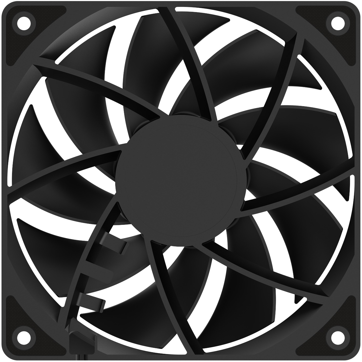 Вентилятор Ocypus Gamma F12 BK (120x120x25mm, Hydro, 1300rpm, 25dBa, 3pin, black) RTL