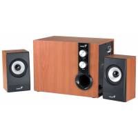 Колонки Genius SW-HF 2.1 1205 (wood, 2x9W, Subwoofer 14W)