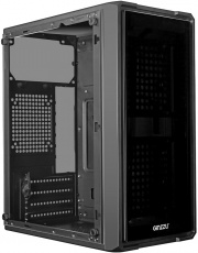 Корпус GINZZU B175 (без БП, mATX, no Fan, black)
