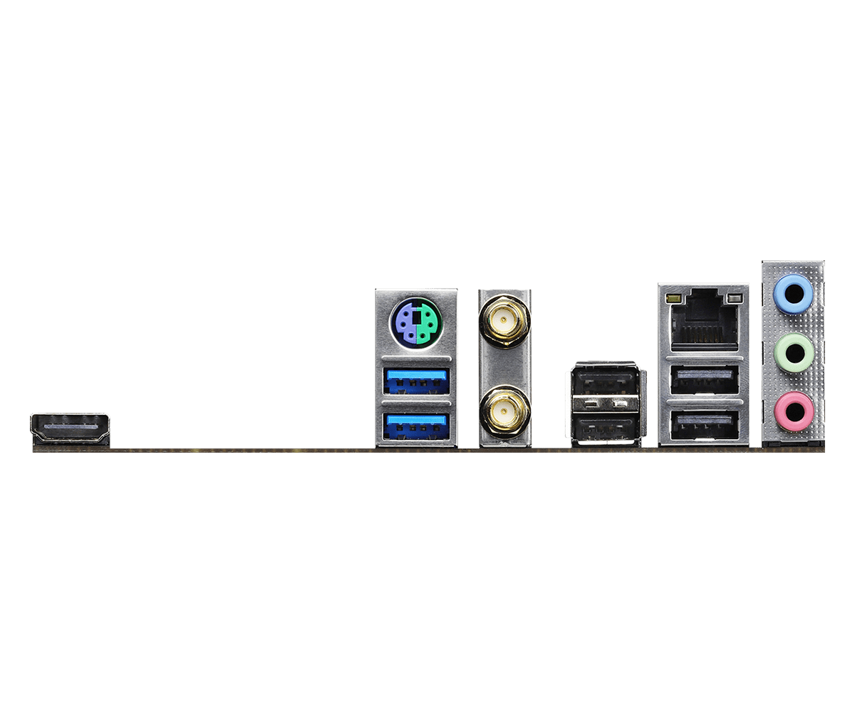 Материнская плата ASRock H410M/ac (s1200, mATX) RTL