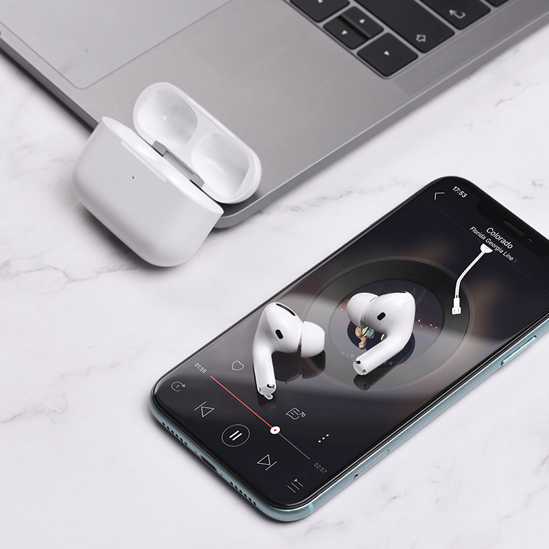 Гарнитура Hoco EW04 Plus (затычки, беспроводная, Bluetooth 5.1, с микрофоном, до 4 часов работы от батареи, white)