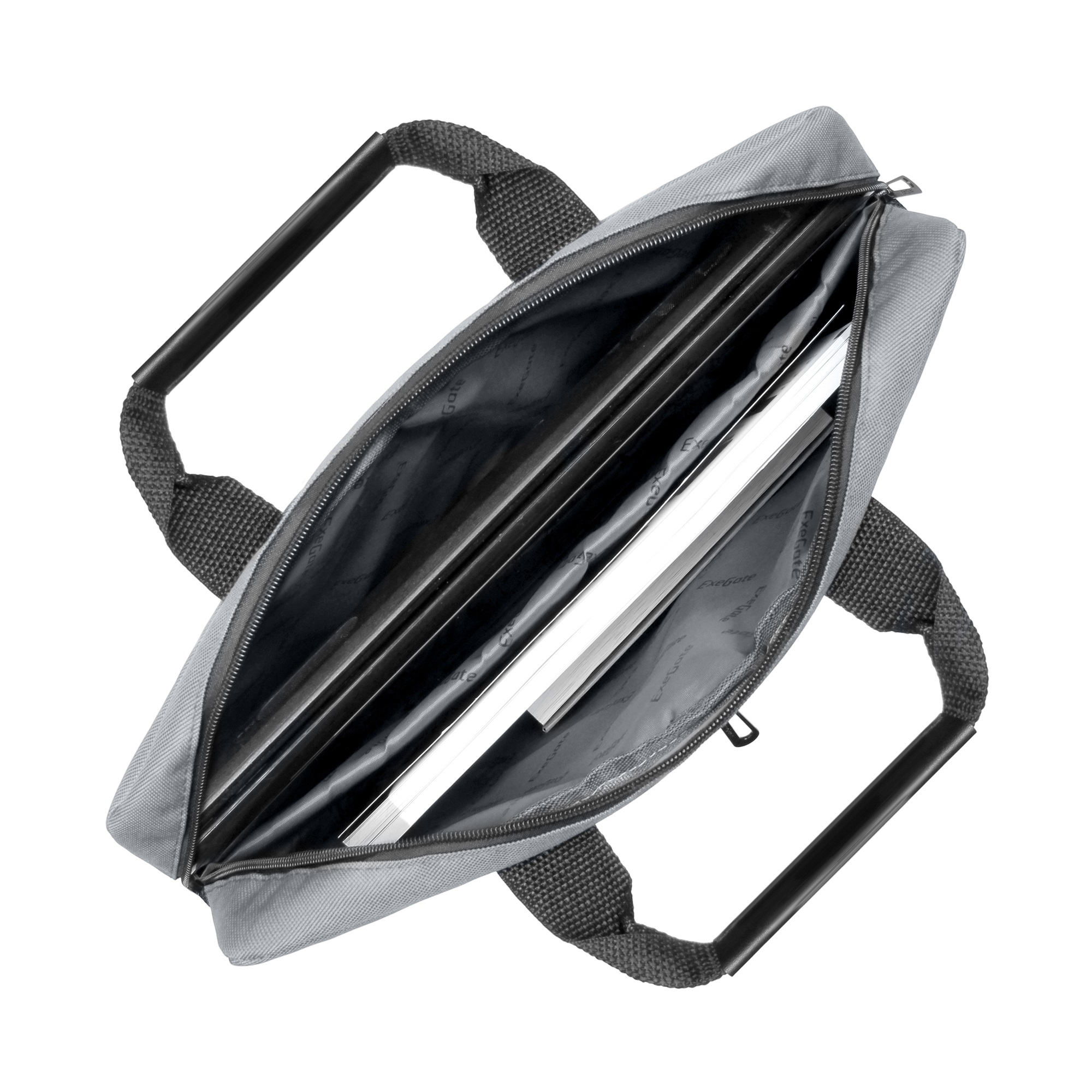 Сумка для ноутбука ExeGate (Office F1590, 15.6", grey)