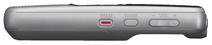 Цифровой диктофон Sony ICD-BX140 (4G, до 65 ч. Записи, до 45 ч. работы от батареи, монохромный дисплей, динамик, 2ААА, silver)