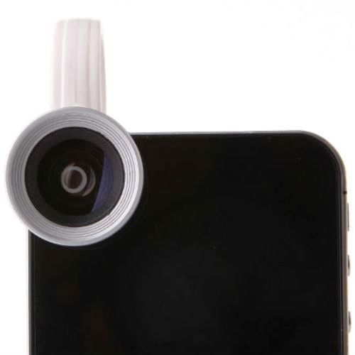 Объектив для смартфона Defender Lens 2 in 1 (широкоугольная и макро линза, чехол, silver)