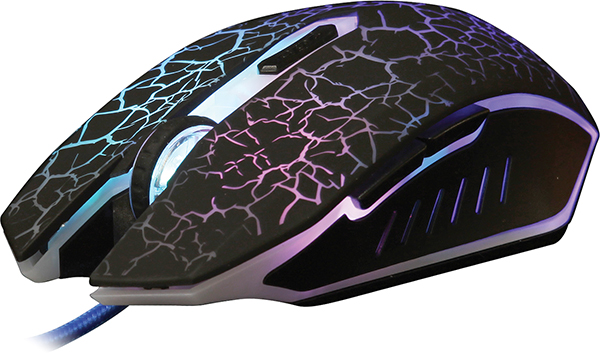 Мышь QUMO Dragon War Terra (USB, optical, 3200dpi, игровая, black)