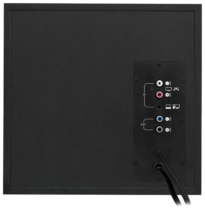 Колонки Logitech Z-533  (30W+2х15W, проводной ПДУ, black)