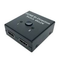 Переключатель HDMI - 2x HDMI (Eswbi21, двунаправленный, black) Espada