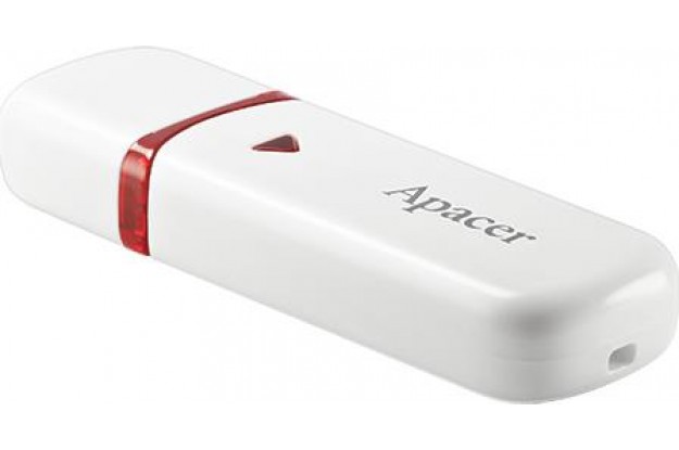 Флеш накопитель USB 2.0 8Gb Apacer AH333 (AP8GAH333W-1, white)