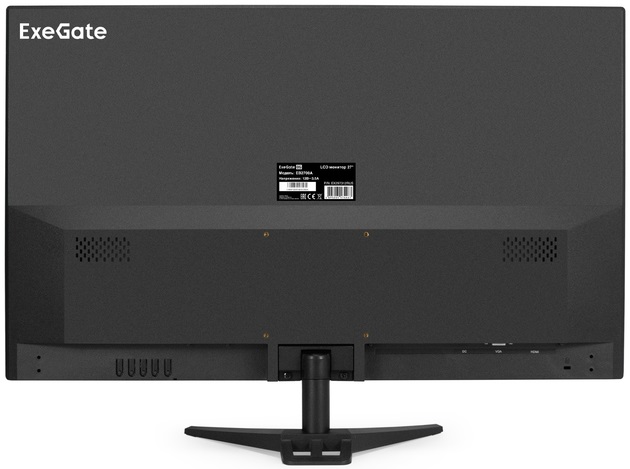 Монитор ExeGate 27" EB2700A black (1920x1080, 75Hz, 3000:1, 178°/178°, 5ms (GTG), 200cd/m2, VA, HDMI)