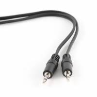 Кабель аудио 3.5mm Jack (m) - 3.5mm Jack (m) 1.2m (CCA-404, black) Cablexpert