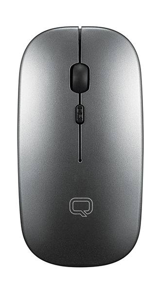 Клавиатура+мышь беспроводные QUMO Paragon (gray)