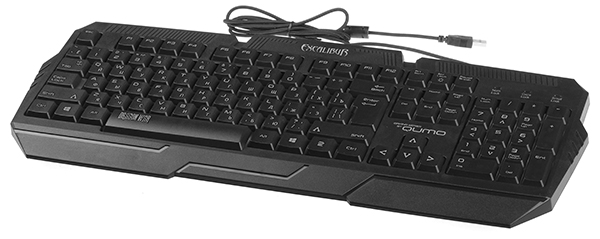 Клавиатура QUMO Excalibur K67 (USB, радужная подсветка, игровая, black)
