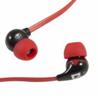 Наушники Defender Bravo-815 (затычк, 1.2m, red-black)