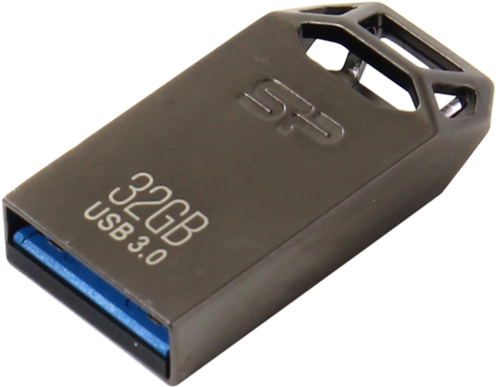Флеш накопитель USB 3.0 32Gb Silicon Power Jewel J50 grey
