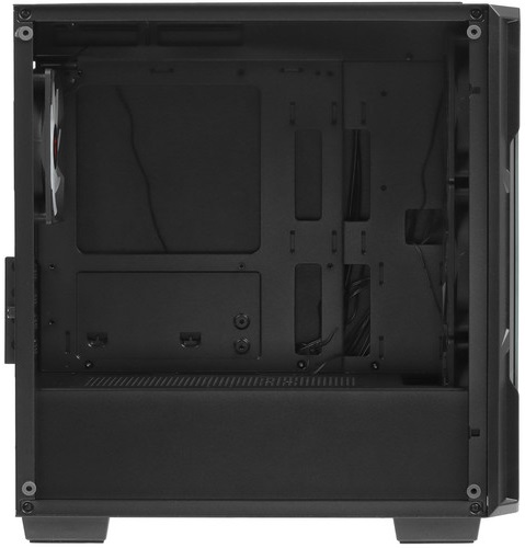 Корпус ARDOR GAMING Dominion X3-Mini FRGB (без БП, mATX, USB3.0, 4x rainbow LED Fan, black)