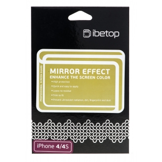 Пленка защитная IBETOP для iPhone 4/4S, Mirror