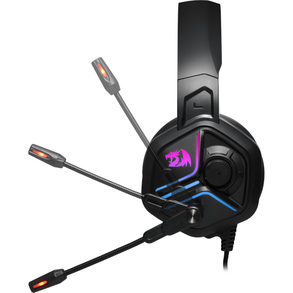 Наушники Redragon AJAX (полноразмерные закрытые, c микрофоном, игровые, 2m, black)