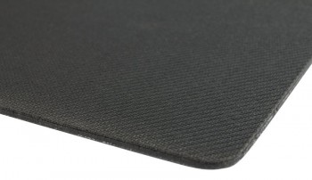 Коврик для мыши PC Pet (648606, Hard Gaming Pad, жёсткий пластик на резиновой основе, игровой, чёрный, 350x260x3mm)