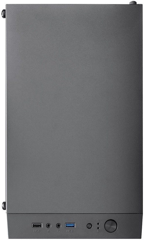 Корпус 1STPLAYER FIREBASE X1 (X1-BK-3F1) (без БП, mATX, USB3.0, 3x rainbow LED Fan, black)