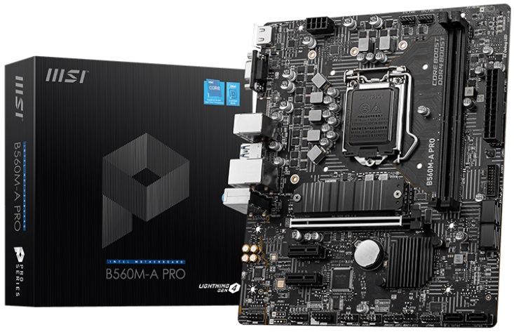 Материнская плата MSI B560M-A PRO (s1200, mATX) RTL