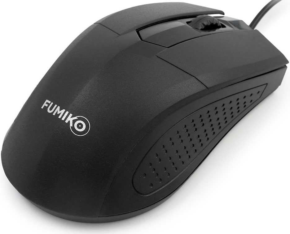 Мышь FUMIKO CLAW FMW-02-K (USB, optical, 1000dpi, 1.2m, black)