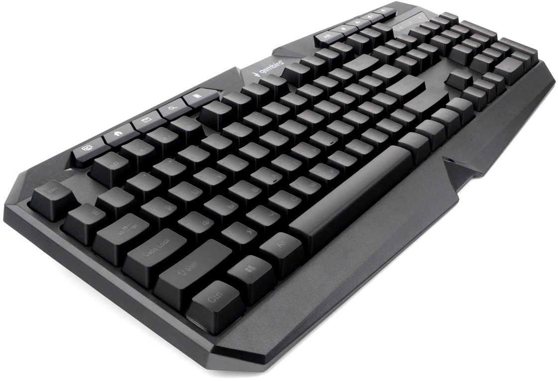Клавиатура Gembird KB-G420L (USB, радужная подсветка, игровая, мультимедийная, black)