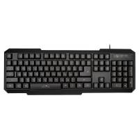 Клавиатура Oklick 740G (USB, игровая, с трёхцветной регулируемой подсветкой, black)